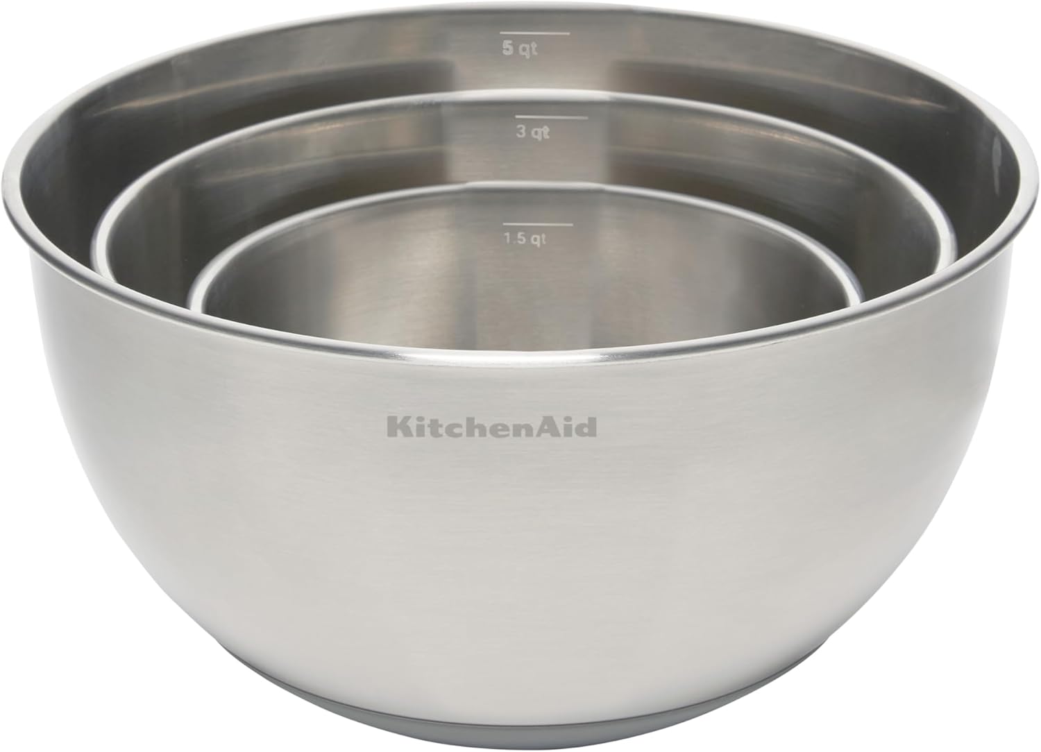 KitchenAid Stainless Steel Mixing Bowls  Set Of 3